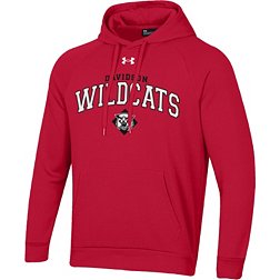 Under Armour Men's Davidson Wildcats Red All Day Pullover Hoodie