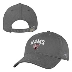 Under Armour Men's Fordham Rams Grey Washed Performance Cotton Adjustable Hat