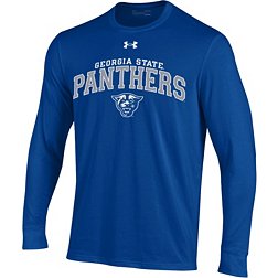Under Armour Men's Georgia State  Panthers Royal Blue Performance Cotton Longsleeve T-Shirt
