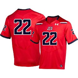 Under Armour Men's Jackson State Tigers #22 Red Replica Football Jersey