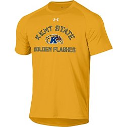 Under Armour Men's Kent State Golden Flashes Gold Tech Performance T-Shirt