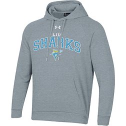 Under Armour Men's LIU Sharks True Grey All Day Pullover Hoodie