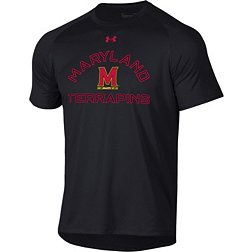 Under Armour Men's Maryland Terrapins Black Tech Performance T-Shirt