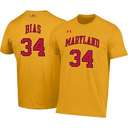 Under Armour Men's Maryland Terrapins Gold Len Bias #34 T-Shirt