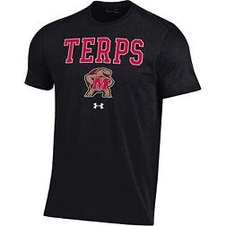 Under Armour Men's Maryland Terrapins Red Performance Cotton T-Shirt