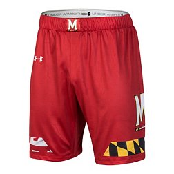 Under Armour Men's Maryland Terrapins Red Replica Basketball Shorts
