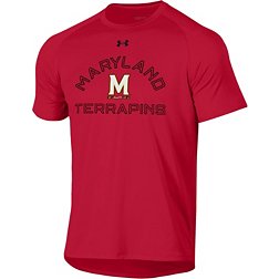 Under Armour Men's Maryland Terrapins Red Tech Performance T-Shirt