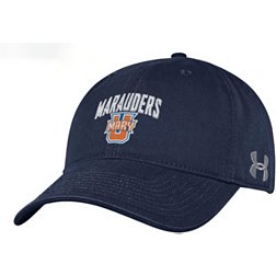 Under Armour Men's Mary Marauders Blue Washed Performance Cotton Adjustable Hat