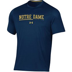 Under Armour Men's Notre Dame Fighting Irish Navy Training T-Shirt