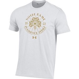 Under Armour Men's Notre Dame Fighting Irish Shamrock Series White Shamrock T-Shirt
