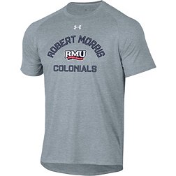 Under Armour Men's Robert Morris Colonials True Grey Tech Performance T-Shirt
