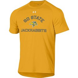 Under Armour Men's South Dakota State Jackrabbits Gold Tech Performance T-Shirt