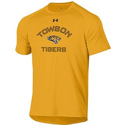 Under Armour Men's Towson Tigers Gold Tech Performance T-Shirt