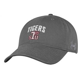 Under Armour Men's Texas Southern Tigers Grey Washed Performance Cotton Adjustable Hat