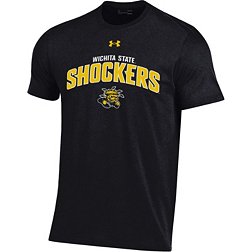 Under Armour Men's Wichita State Shockers Black Performance Cotton T-Shirt