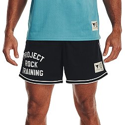 Under Armour Men's Project Rock Penny Mesh 7" Shorts