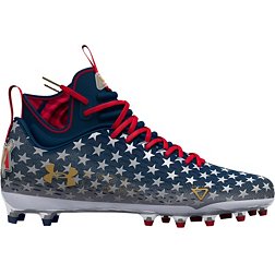Jerry Rice Signed Under Armour American Flag Football Cleat