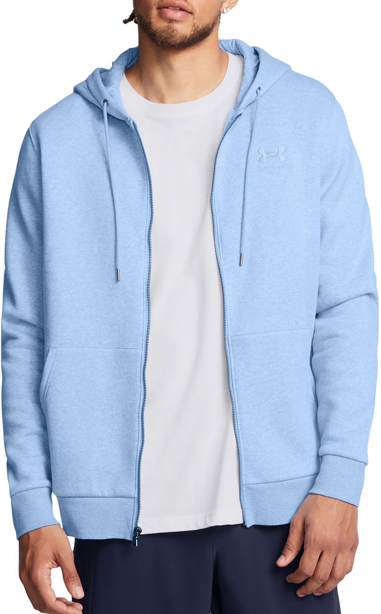 Under Armour Men's Icon Fleece Full-Zip Hoodie - Yellow