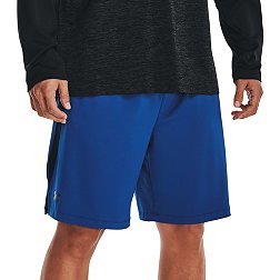 Under Armour Steph Curry Blue & Orange Athletic Shorts