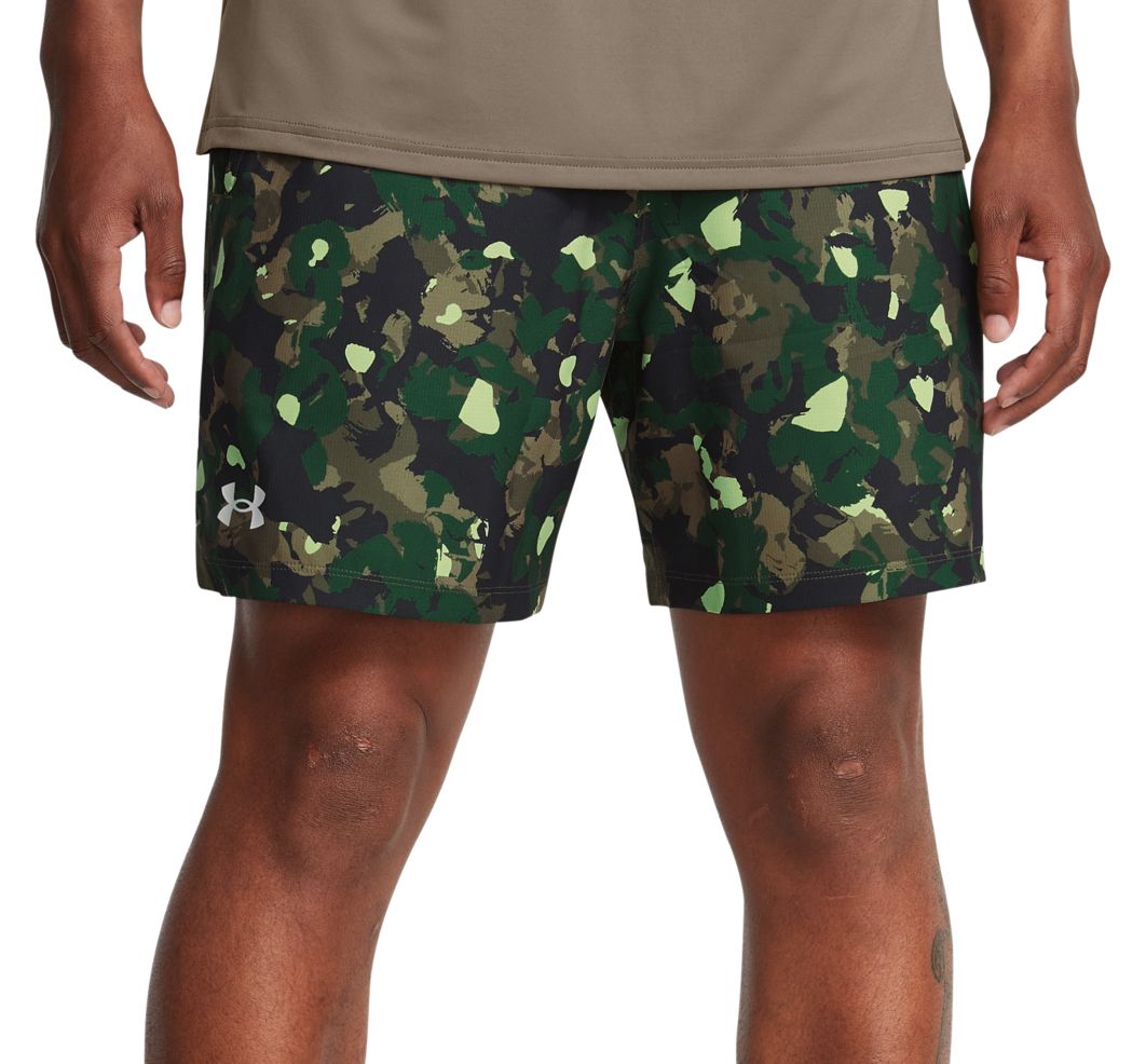 Under Armour Men's Vanish Woven 6" Printed Shorts - Green