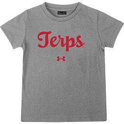 Under Armour Toddler Maryland Terrapins Grey Mascot T-Shirt