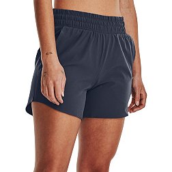 Under Armor Womens Shorts Sz XS Grey Pockets Athletic Short NEW