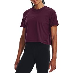 Under Armour Plus Womens UA Velocity Print Short Sleeve Shirt