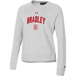 Under Armour Women's Bradley Braves Silver All Day Crewneck Sweatshirt
