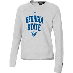 Under Armour Women's Georgia State  Panthers Silver All Day Crewneck Sweatshirt