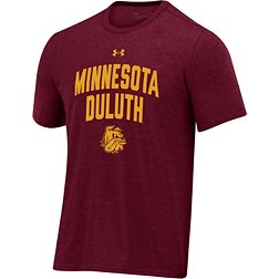 Under Armour Women's Minnesota-Duluth  Bulldogs Maroon Heather All Day T-Shirt