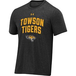 Under Armour Women's Towson Tigers Black Heather All Day T-Shirt