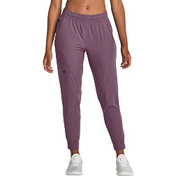 Under Armour Yoga Pants Womens Large Capri Purple Tie Dye Polaris