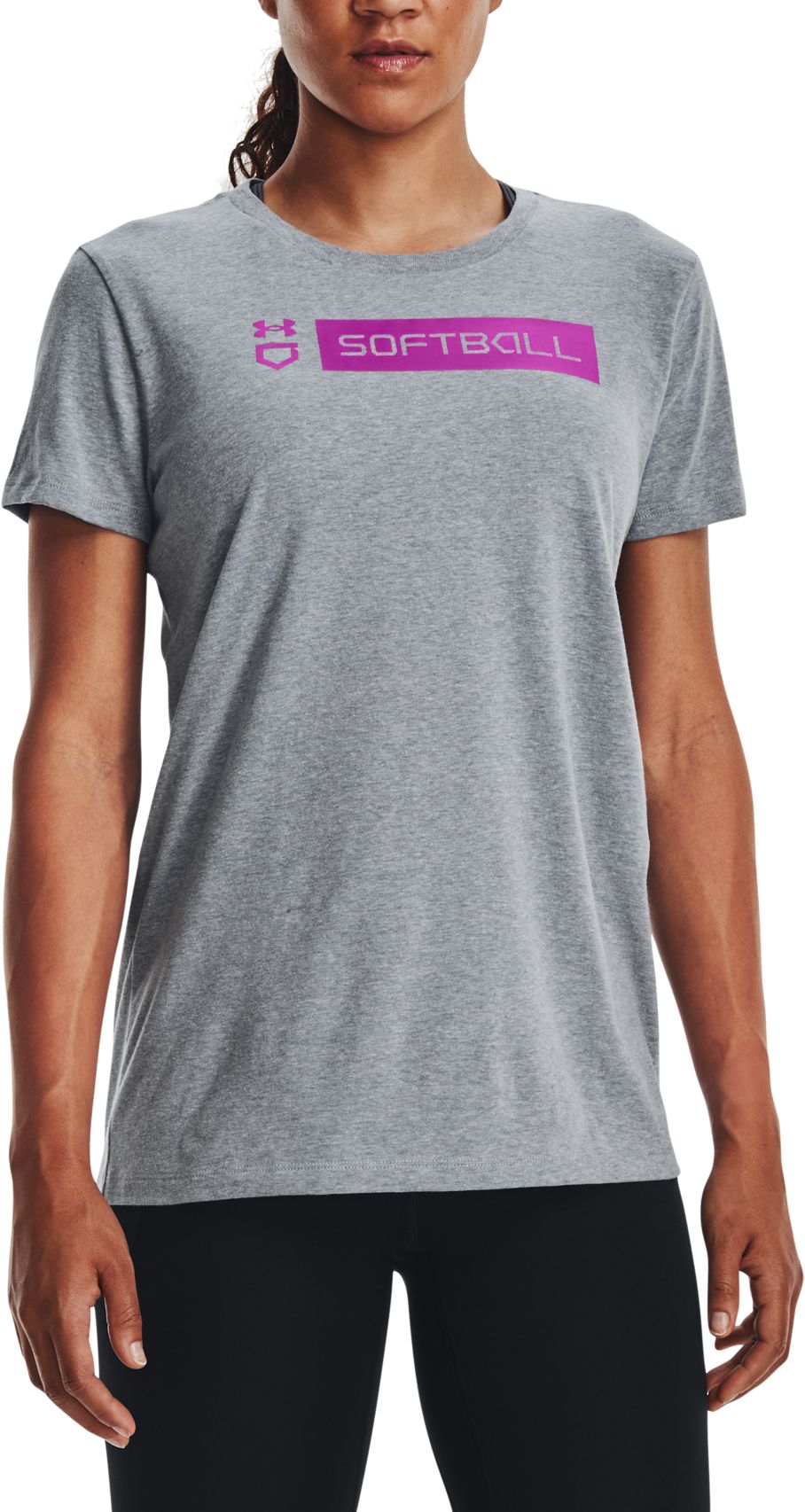 Under Armour Women's Softball Bar T-Shirt