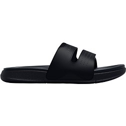 Louis Vuitton Monogram Mens Shower Sandals, Black, 09.0