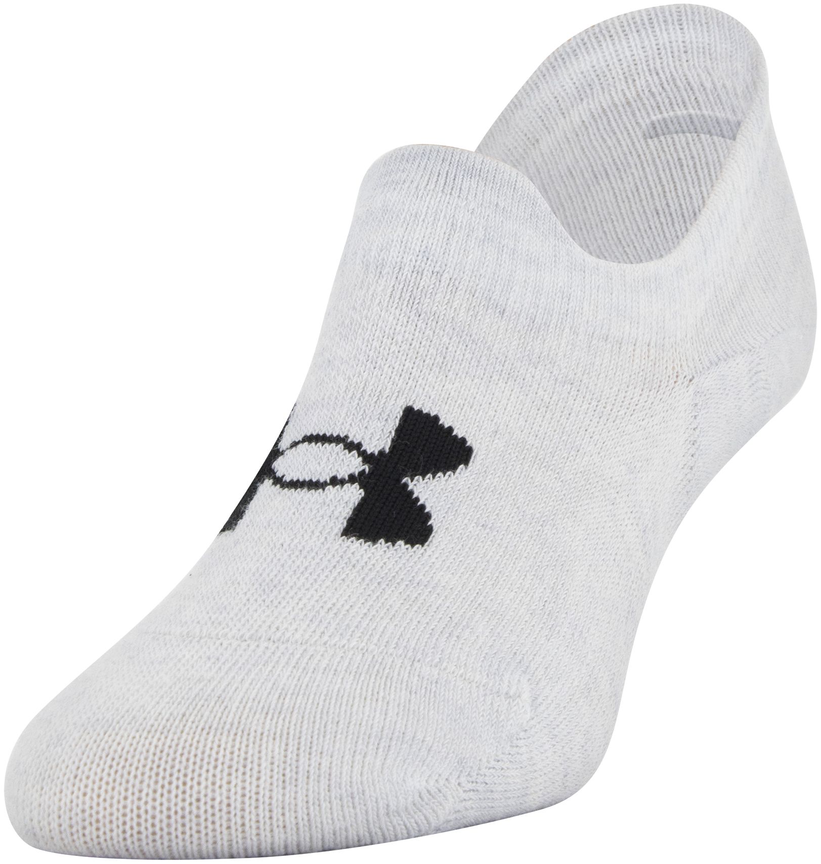 Under Armour Women's Essential Ultra Low Tab Socks - 6 Pack