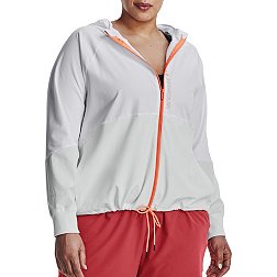Under Armour Women's Full Zip Woven Hoodie : : Clothing