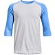 White/Carolina Blue