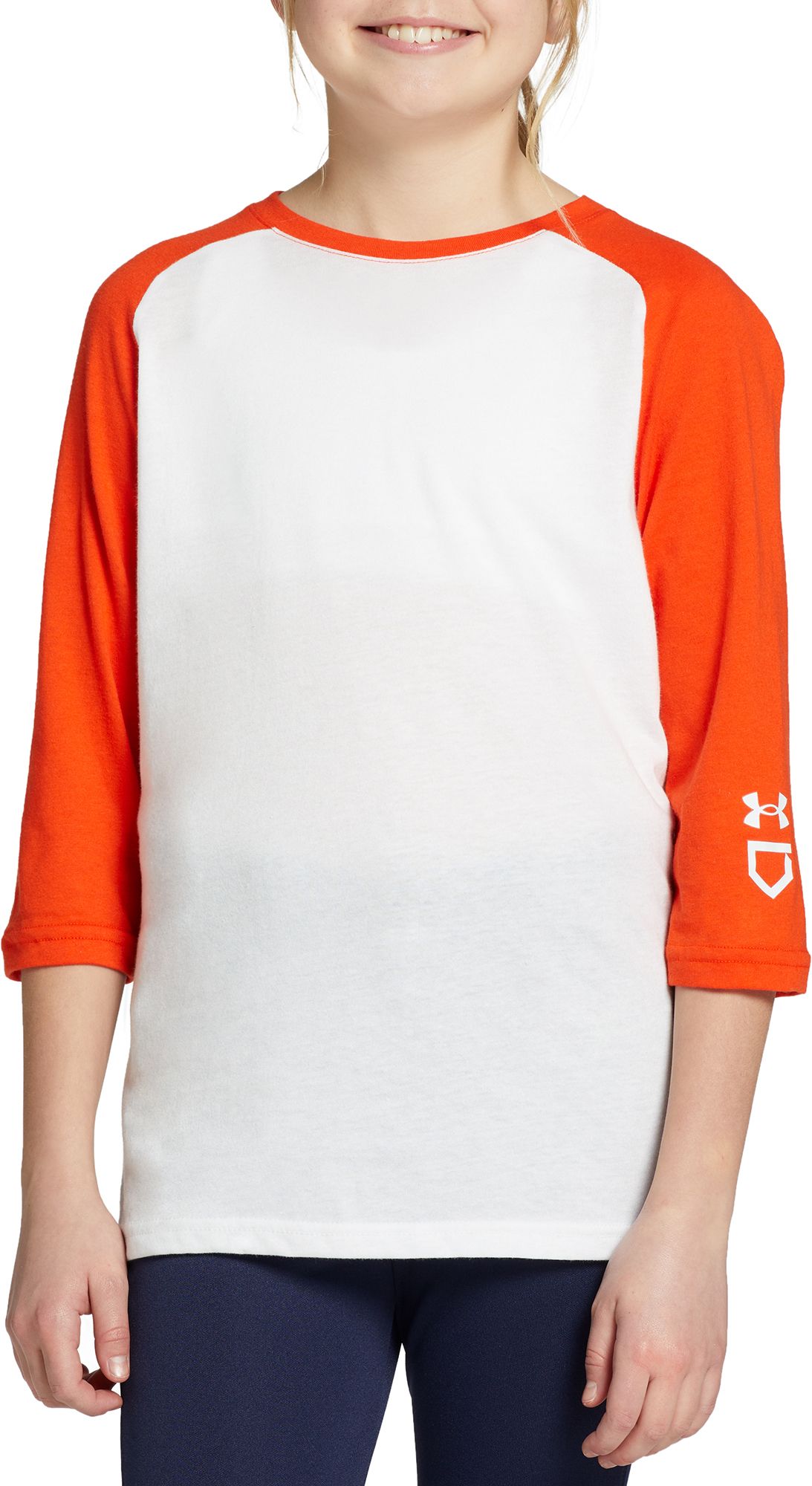 Under Armour Youth Classic 3/4 Sleeve Baseball Shirt