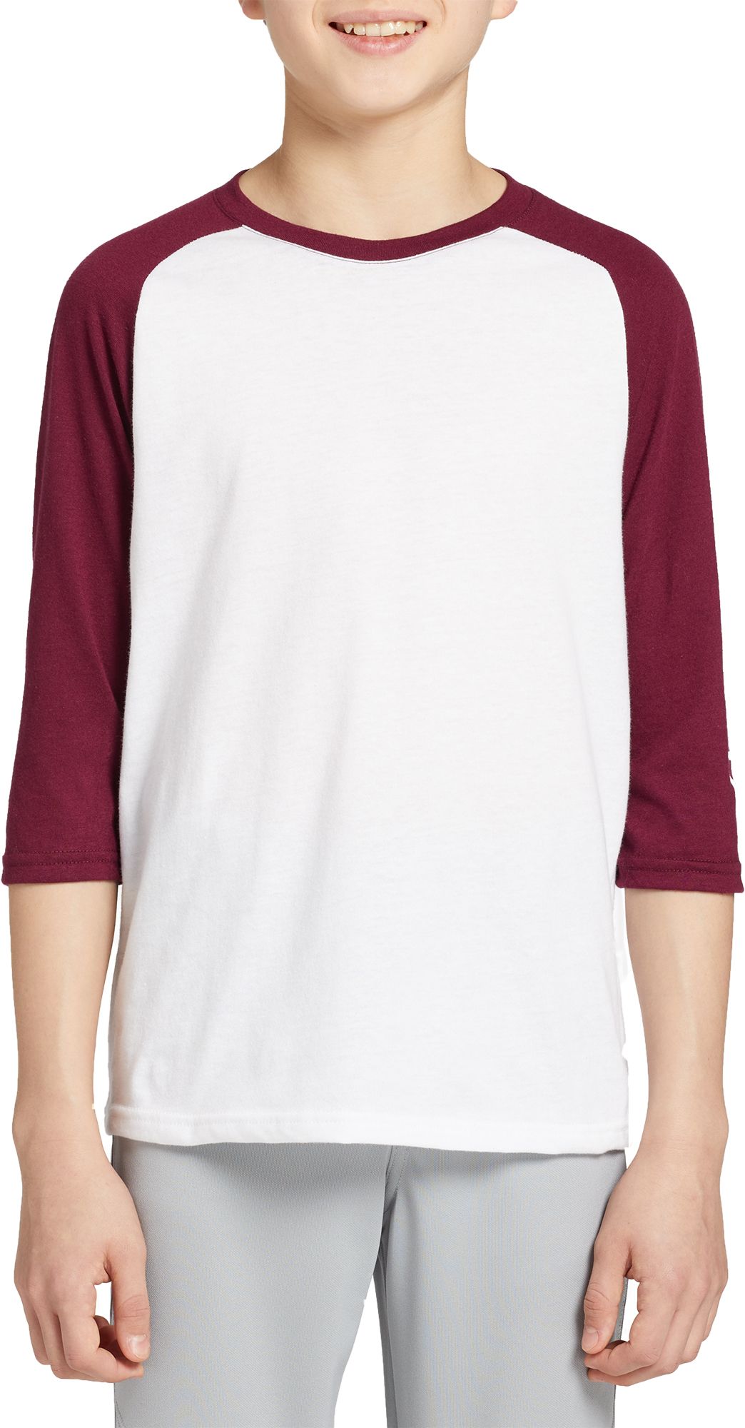 Under Armour Youth Classic 3/4 Sleeve Baseball Shirt