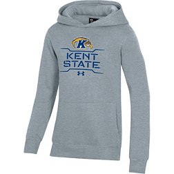 Under Armour Youth Kent State Golden Flashes Grey All Day Fleece Hoodie