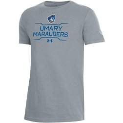 Under Armour Youth Mary Marauders Grey Performance Cotton T-Shirt