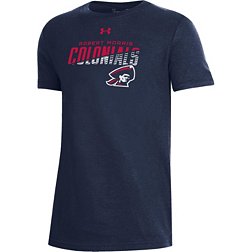 Under Armour Youth Robert Morris Colonials Navy Blue Performance Cotton T-Shirt
