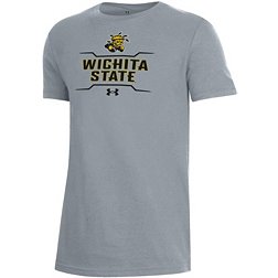 Under Armour Youth Wichita State Shockers Grey Performance Cotton T-Shirt