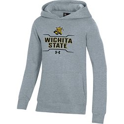 Under Armour Youth Wichita State Shockers Grey All Day Fleece Hoodie