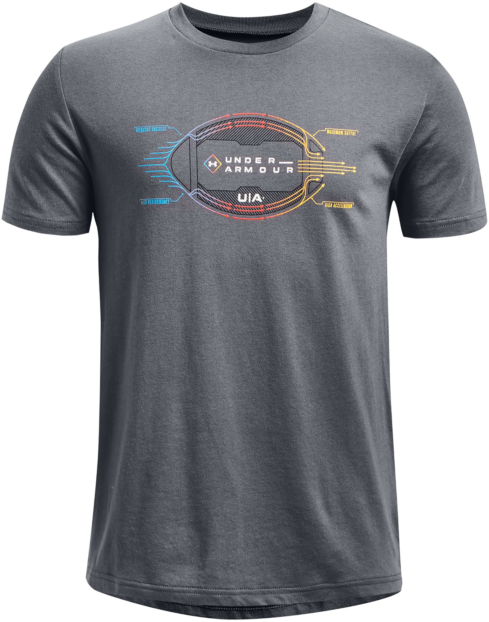 Under Armour Youth Schematic Football Short Sleeve T-Shirt