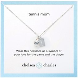 Chelsea Charles Tennis Mom Double Charm Necklace