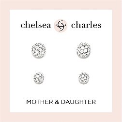 Chelsea Charles Mother-Daughter Golf Ball Earrings