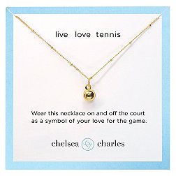 Chelsea Charles Tennis Ball Charm Necklace