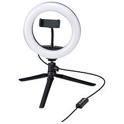 GPX 8" Ring Light Vlogging Kit