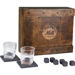Picnic Time New York Mets Whiskey Box Set